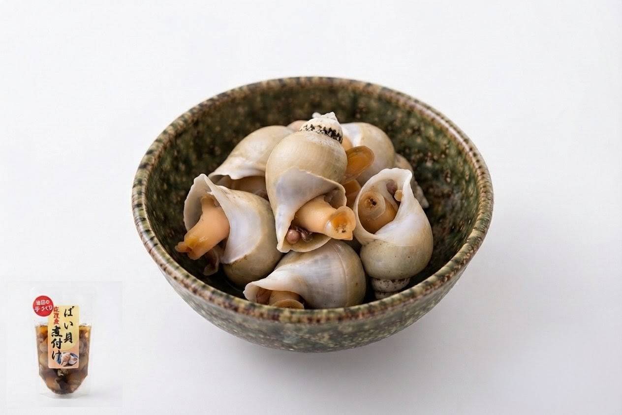 佐渡産 ばい貝煮付け